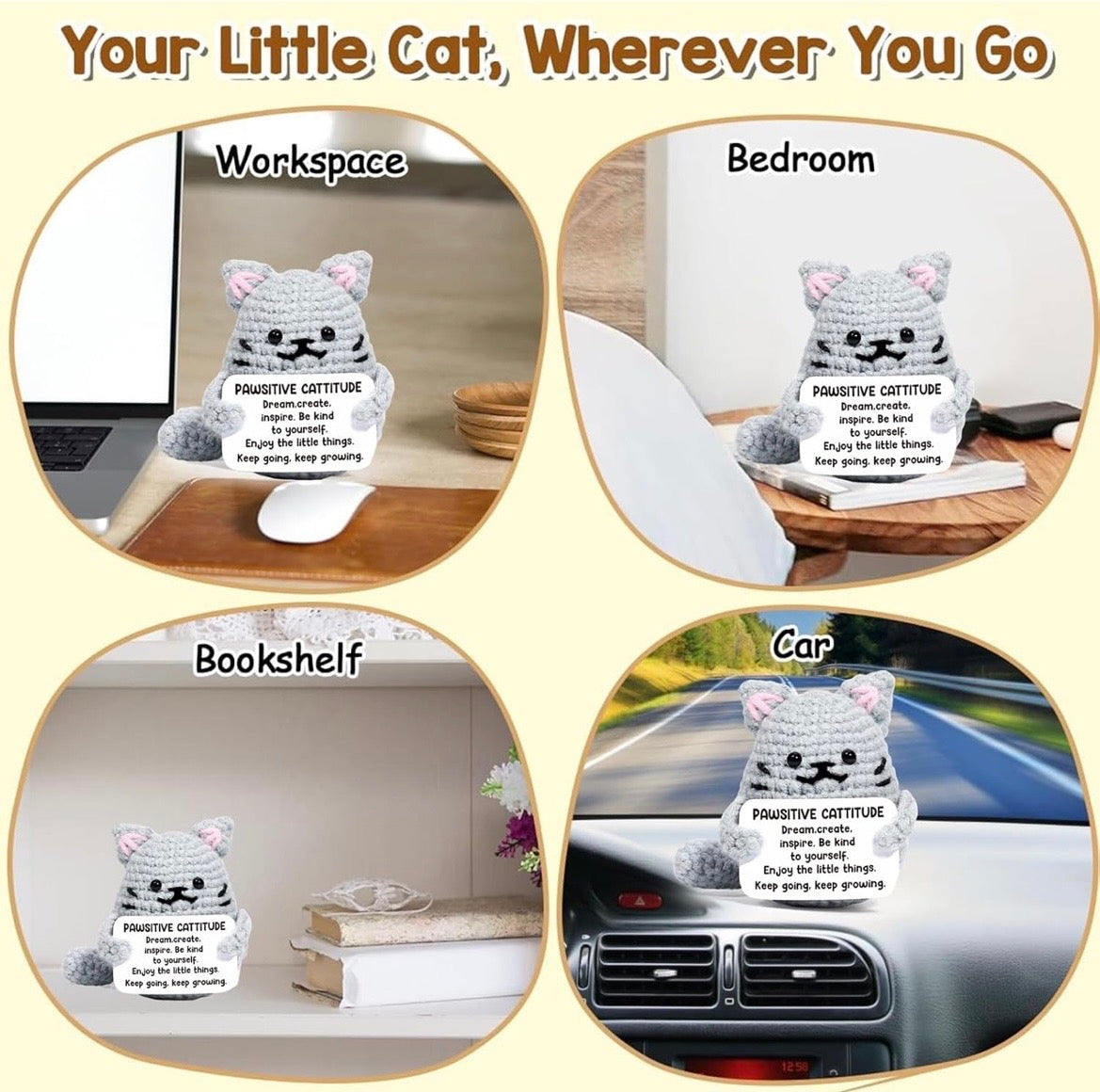 Positive Crochets (Pack of 2)